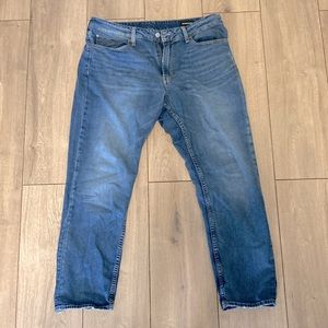 Bonobos Athletic Fit All Season Jeans 35 x 30 Fantasy Light Wash